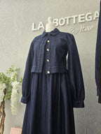Hoor denim style abaya