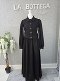 Hoor denim style abaya