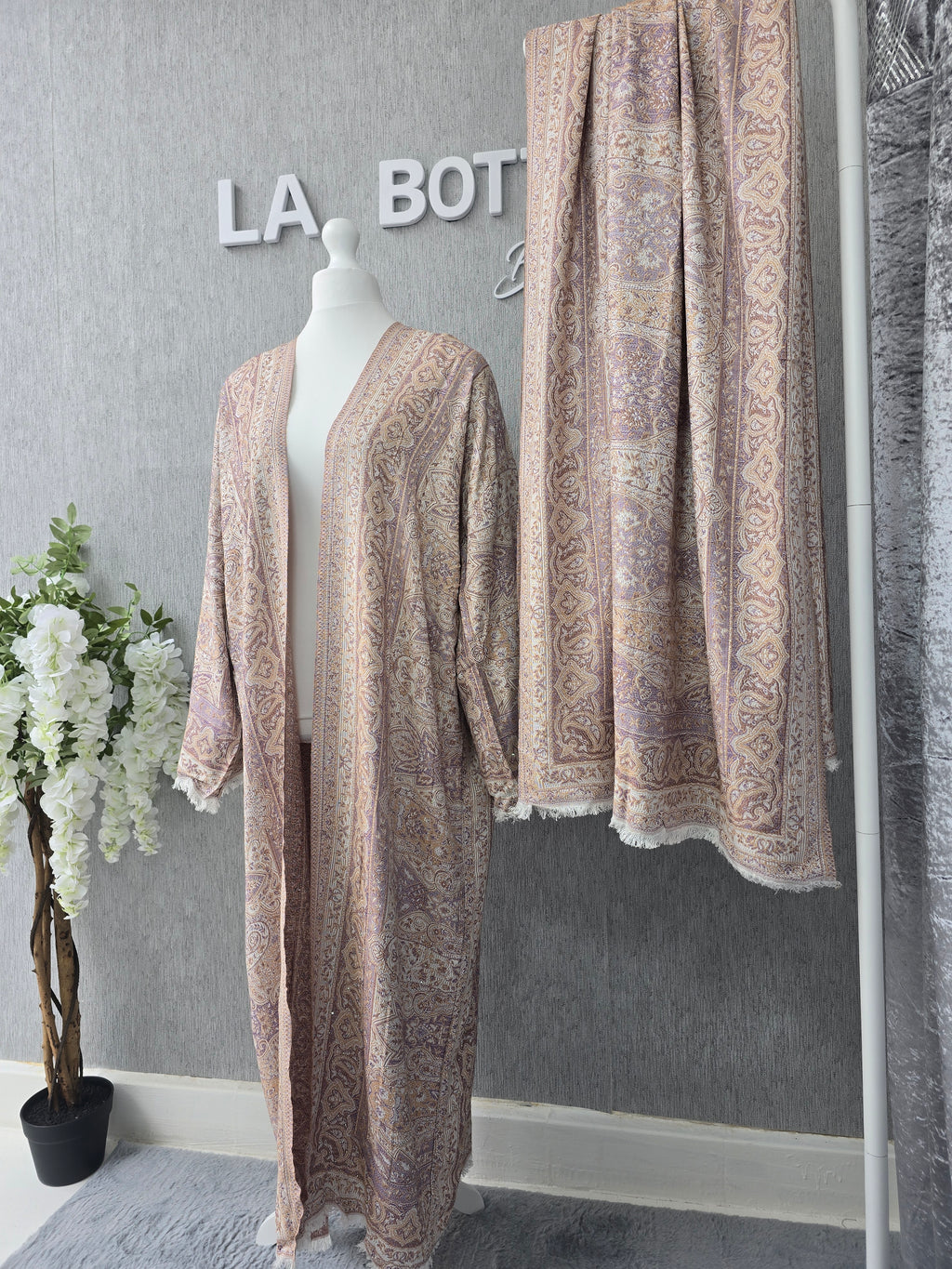 Pashmina Abaya