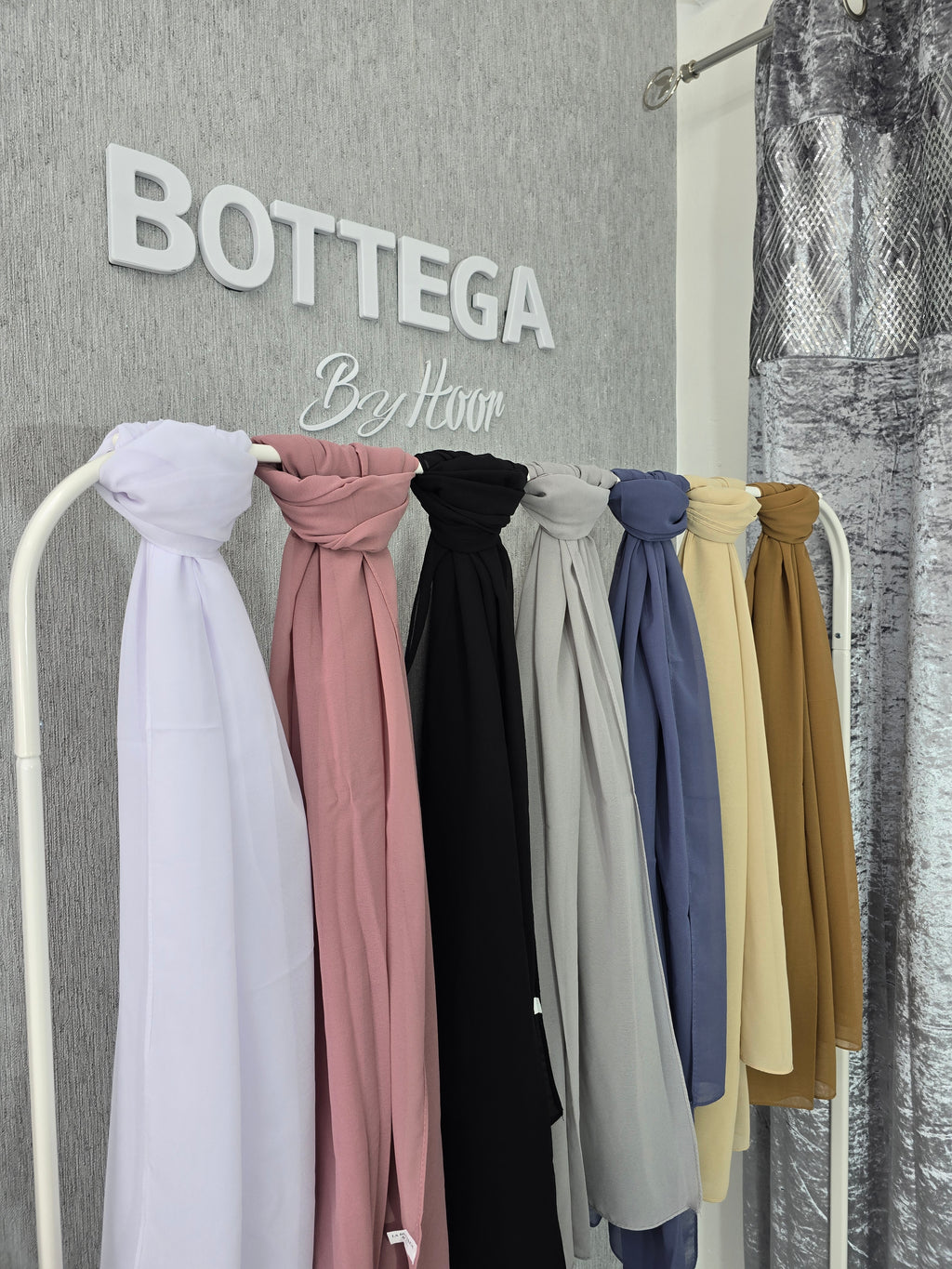 bubble chiffon hijab