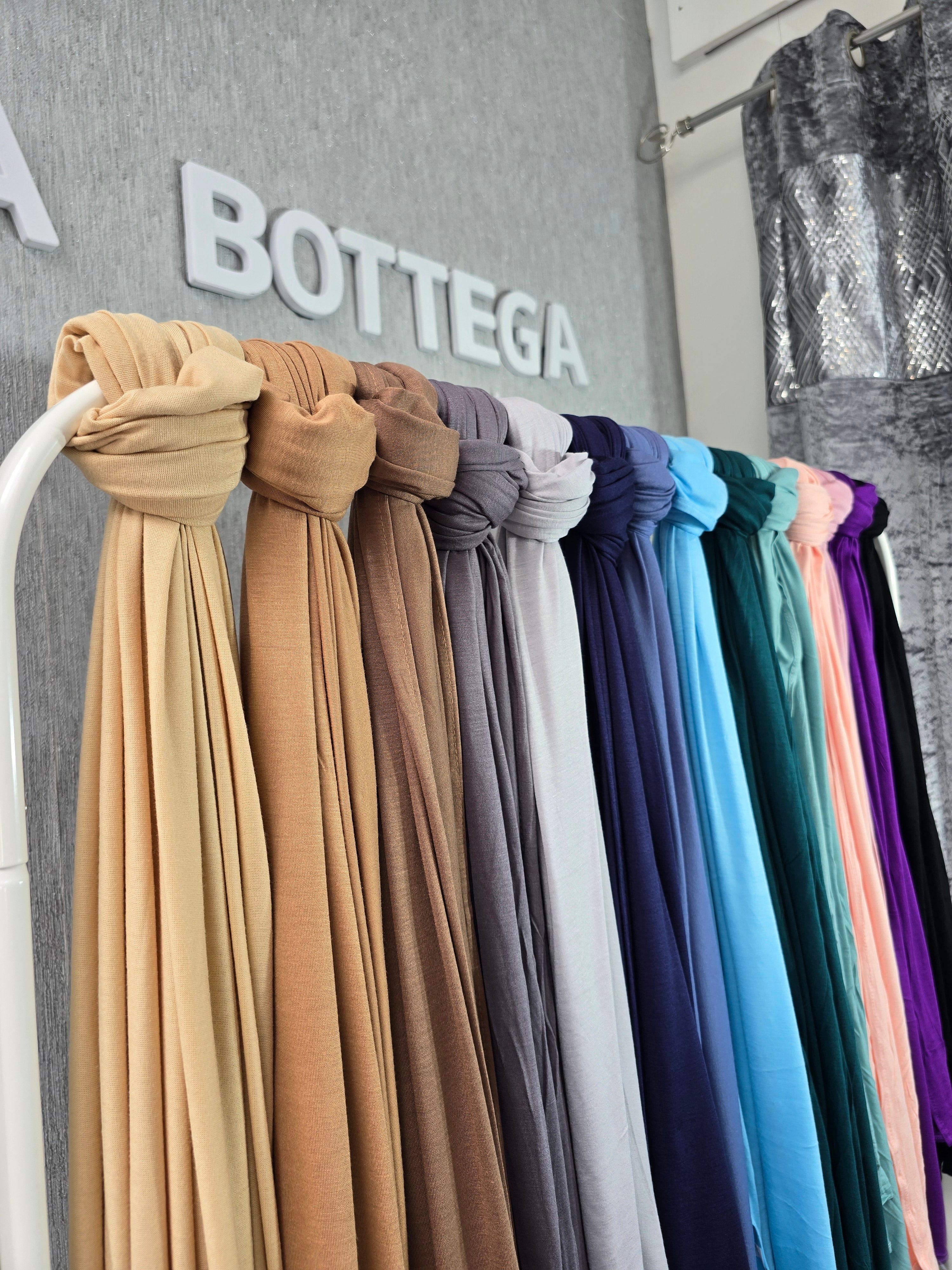 premium jersey hijab with head cap