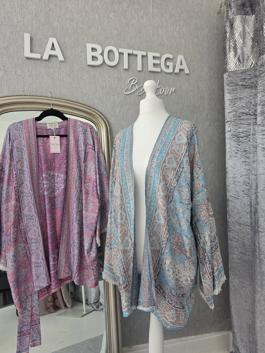 Pashmina kimono cardigan