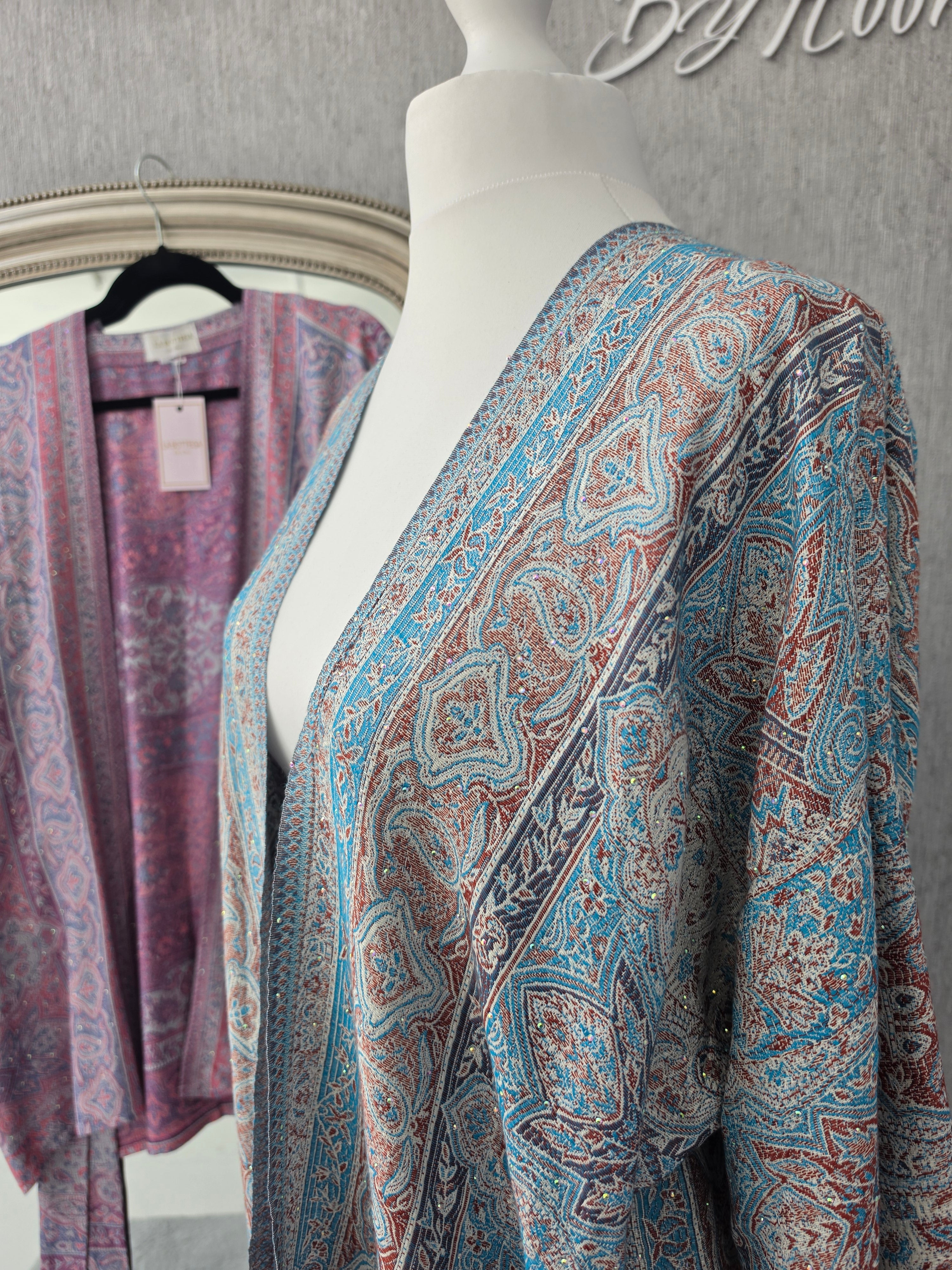 Pashmina kimono cardigan