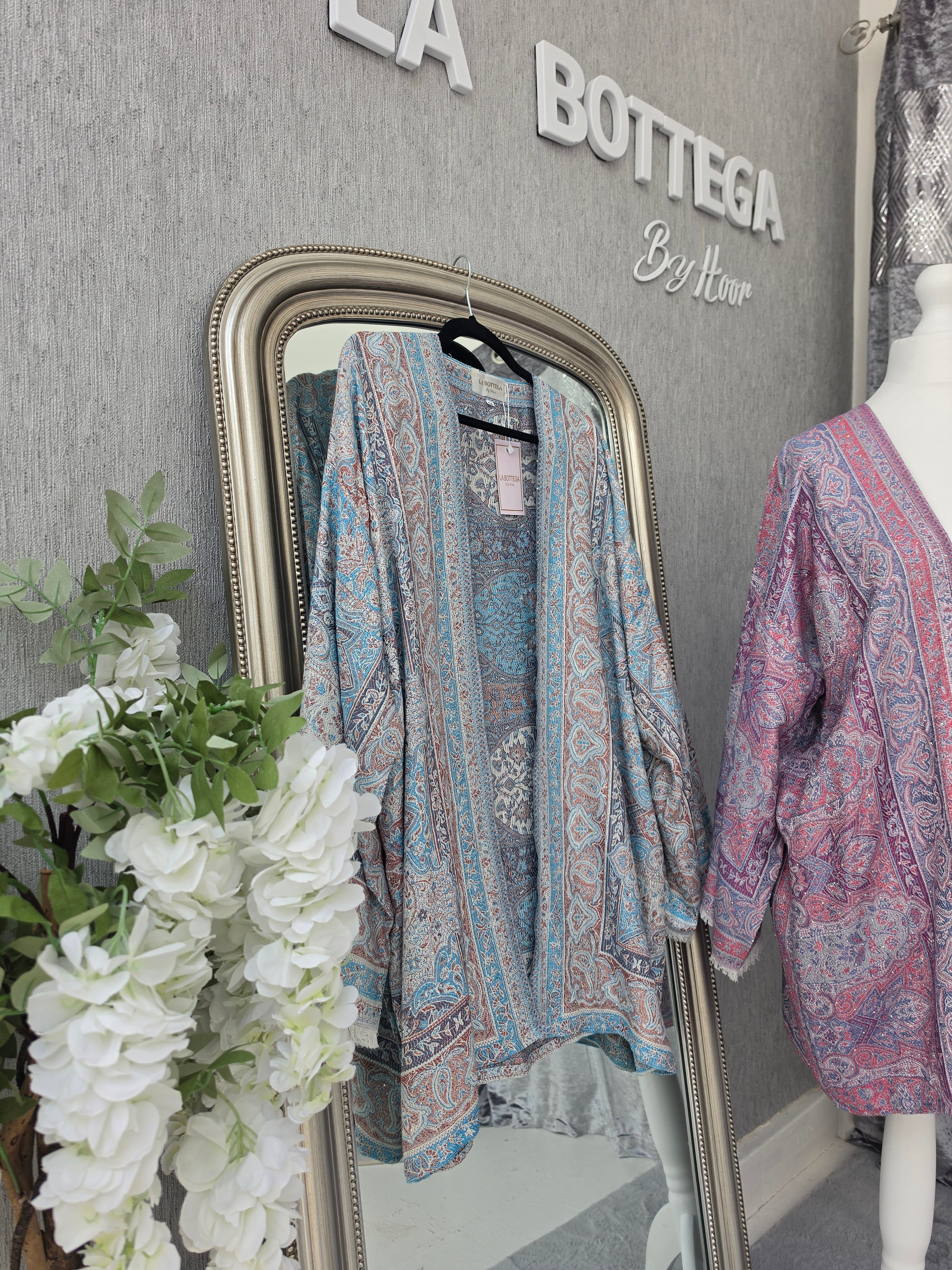 Pashmina kimono cardigan