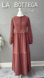 Hoor lace Abaya