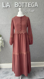 Hoor lace Abaya